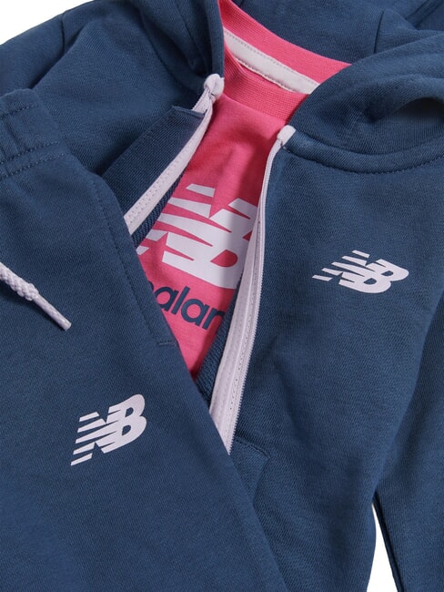 FULL ZIP surv&ecirc;tement pour enfants indigo vintage - Surv&ecirc;tements pour enfants
