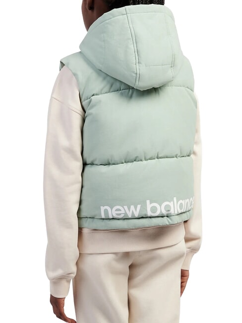 BAFFLE Veste sans manches &agrave; capuche mosa&iuml;que verte - B&eacute;b&eacute; Vestes