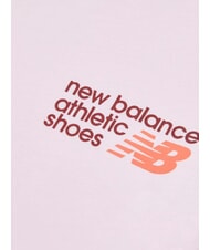 NEW BALANCE GRAPICH T-shirt en coton pour enfants framboise claire - Tee-shirt enfant - 3