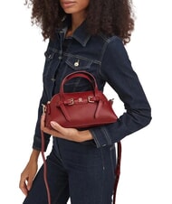 TOMMY HILFIGER TH BUCKLE Sac &agrave; main avec bandouli&egrave;re rouge d'automne - Sacs pour Femme - 2