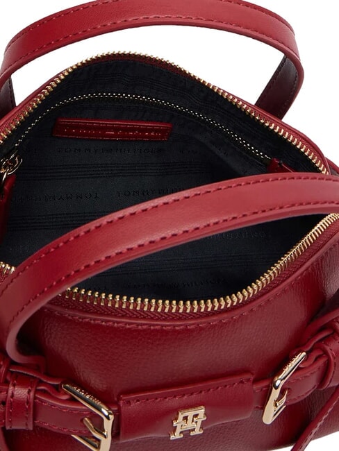 TH BUCKLE Sac &agrave; main avec bandouli&egrave;re rouge d'automne - Sacs pour Femme