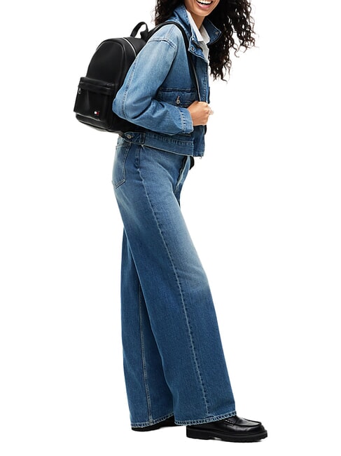 TJW DAILY ELEVATED Sac &agrave; dos avec poche avant le noir - Sacs pour Femme