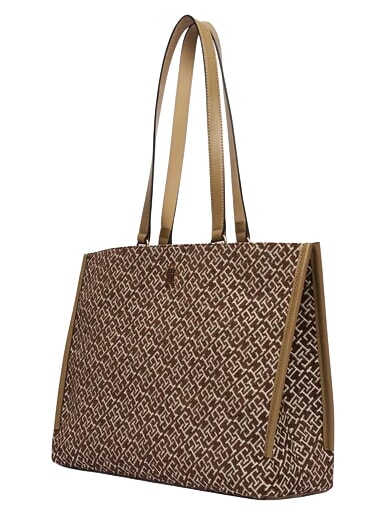 TH JACQUARD sac bandouli&egrave;re mousse de toundra - Sacs pour Femme