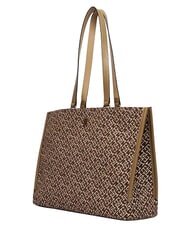 TOMMY HILFIGER TH JACQUARD sac bandouli&egrave;re mousse de toundra - Sacs pour Femme - 3