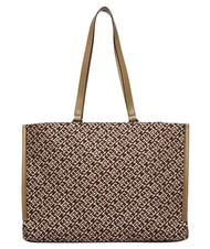 TOMMY HILFIGER TH JACQUARD sac bandouli&egrave;re mousse de toundra - Sacs pour Femme - 4