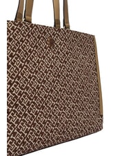 TOMMY HILFIGER TH JACQUARD sac bandouli&egrave;re mousse de toundra - Sacs pour Femme - 5