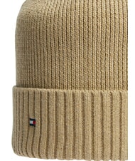 TOMMY HILFIGER TH FLAG Bonnet en coton avec revers toile de safari - Bonnets - 3