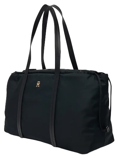 TH SOFT NYLON Sac bandouli&egrave;re, tr&egrave;s grand le noir - Sacs pour Femme