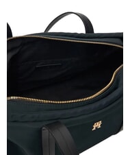 TOMMY HILFIGER TH SOFT NYLON Sac bandouli&egrave;re, tr&egrave;s grand le noir - Sacs pour Femme - 6
