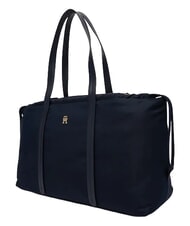 TOMMY HILFIGER TH SOFT NYLON Sac bandouli&egrave;re, tr&egrave;s grand bleu de l'espace - Sacs pour Femme - 3