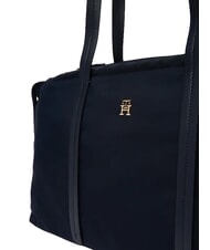 TOMMY HILFIGER TH SOFT NYLON Sac bandouli&egrave;re, tr&egrave;s grand bleu de l'espace - Sacs pour Femme - 5