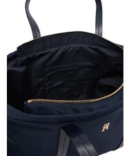 TOMMY HILFIGER TH SOFT NYLON Sac bandouli&egrave;re, tr&egrave;s grand bleu de l'espace - Sacs pour Femme - 6