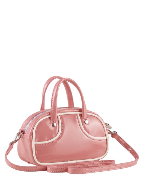 1976 MICRO GRIP Mini sac &agrave; main avec bandouli&egrave;re rose sauvage - Sacs pour Femme
