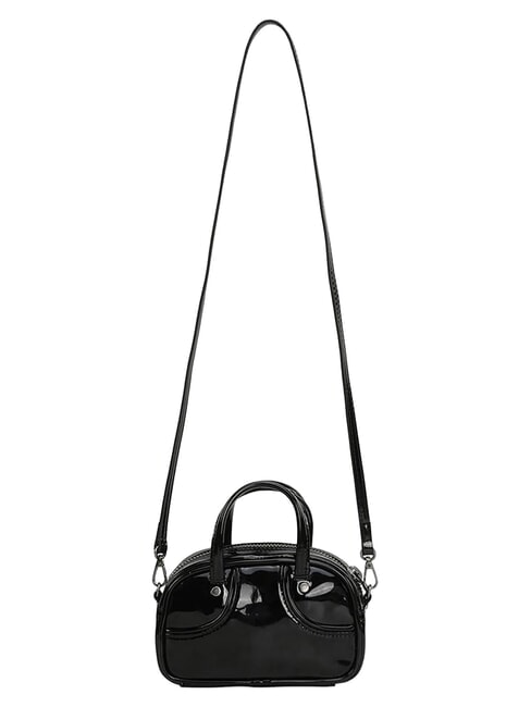1976 MICRO GRIP Mini sac &agrave; main avec bandouli&egrave;re noir - Sacs pour Femme