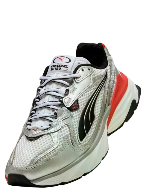 FADE NITRO LS JR Baskets blanc - pour tout le rouge - Chaussures de b&eacute;b&eacute;