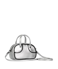 PUMA 1976 METALLIC MICRO GRIP Mini sac &agrave; main avec bandouli&egrave;re gris-noir glacial - Sacs pour Femme - 3