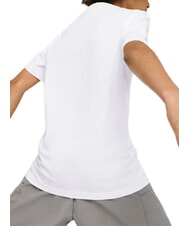 PUMA WARDROBE ESS T-shirt &agrave; manches courtes, en pur coton blanc - Tee-shirt enfant - 2