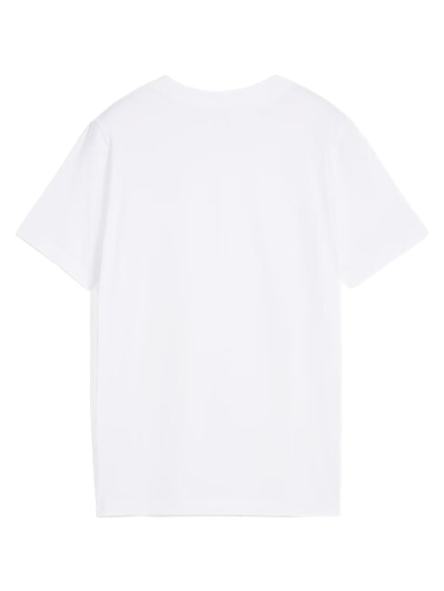 WARDROBE ESS T-shirt &agrave; manches courtes, en pur coton blanc - Tee-shirt enfant