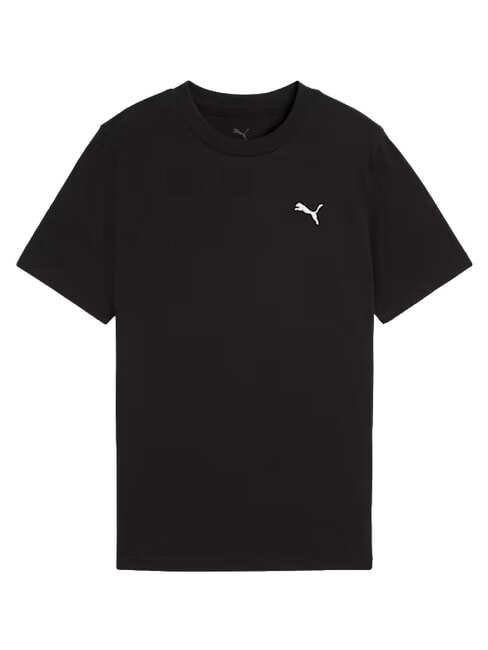 WARDROBE ESS T-shirt &agrave; manches courtes, en pur coton noir - Tee-shirt enfant