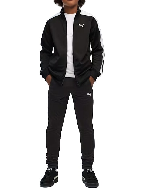 T7 ALWAYS ON surv&ecirc;tement sweat-shirt zipp&eacute; noir - Surv&ecirc;tements pour enfants