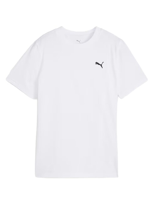 WARDROBE ESS T-shirt &agrave; manches courtes, en pur coton blanc - Tee-shirt enfant