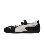PUMA SPEEDCAT BALLET SD JR ballerines en cuir noir-blanc-blanc chaud - Chaussures de b&eacute;b&eacute; - 2