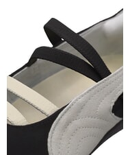 PUMA SPEEDCAT BALLET SD JR ballerines en cuir noir-blanc-blanc chaud - Chaussures de b&eacute;b&eacute; - 6