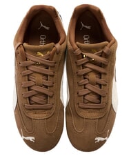 PUMA SPEEDCAT OG JR Baskets en cuir ivoire givr&eacute; au caf&eacute; haute - Chaussures de b&eacute;b&eacute; - 3