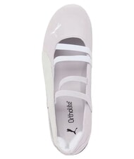 PUMA SPEEDCAT BALLET SD JR ballerines en cuir blanc ros&eacute; scintillant - Chaussures de b&eacute;b&eacute; - 5