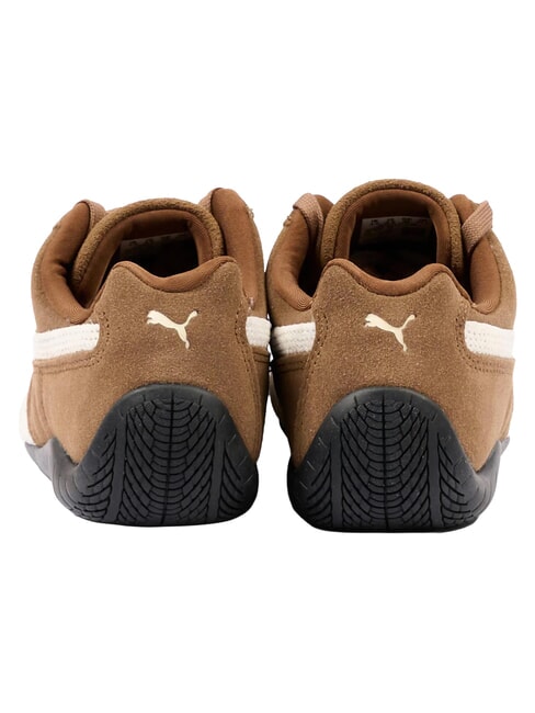 SPEEDCAT OG JR Baskets en cuir ivoire givr&eacute; au caf&eacute; haute - Chaussures de b&eacute;b&eacute;