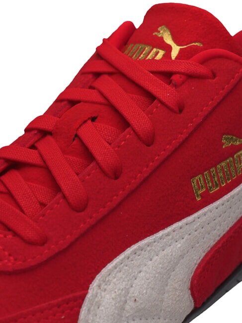 SPEEDCAT OG JR Baskets en cuir pour toujours rouge et blanc - Chaussures de b&eacute;b&eacute;