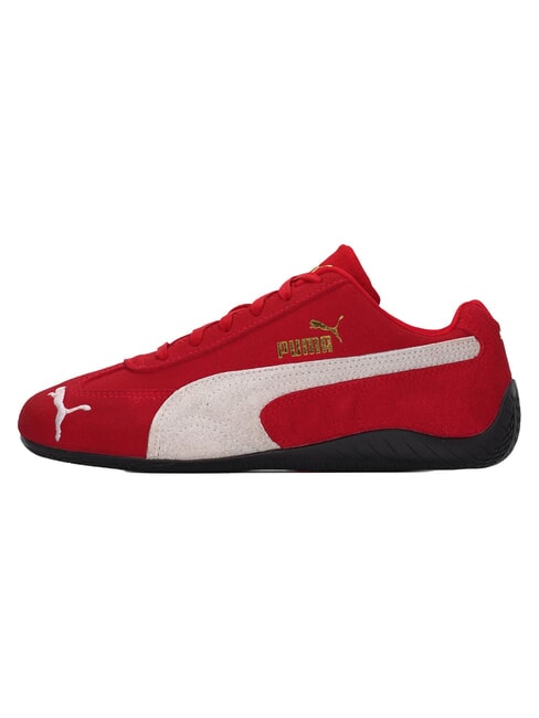 SPEEDCAT OG JR Baskets en cuir pour toujours rouge et blanc - Chaussures de b&eacute;b&eacute;
