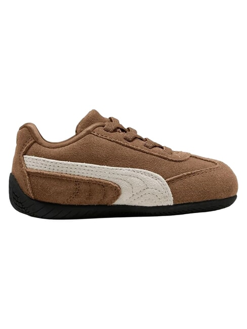 SPEEDCAT OG INF Baskets pour premiers pas ivoire givr&eacute; au caf&eacute; haute - Chaussures de b&eacute;b&eacute;
