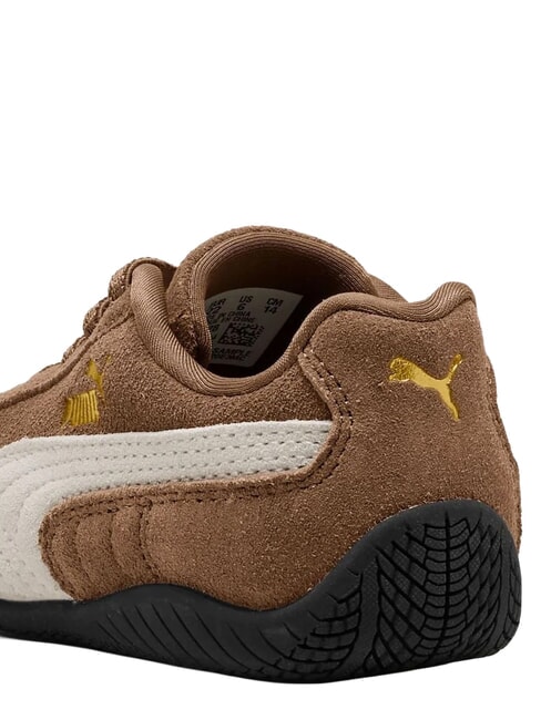 SPEEDCAT OG INF Baskets pour premiers pas ivoire givr&eacute; au caf&eacute; haute - Chaussures de b&eacute;b&eacute;