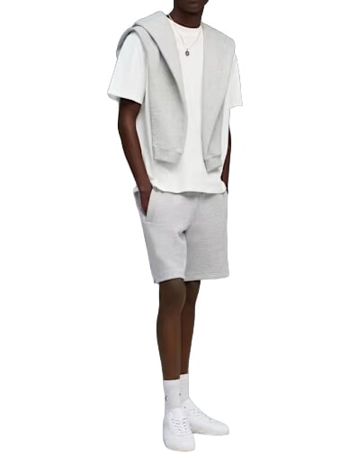 SELECT shorts en coton gris clair bruy&egrave;re - Pantalons pour enfants
