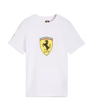 PUMA FERRARI T-shirt en coton &agrave; manches courtes blanc - Tee-shirt enfant - 4