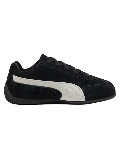 SPEEDCAT OG PS Baskets en cuir mixte noir et blanc - Chaussures de b&eacute;b&eacute;