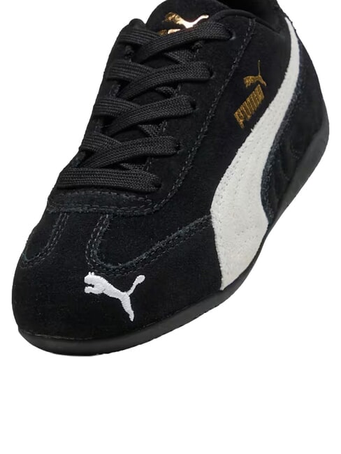 SPEEDCAT OG PS Baskets en cuir mixte noir et blanc - Chaussures de b&eacute;b&eacute;