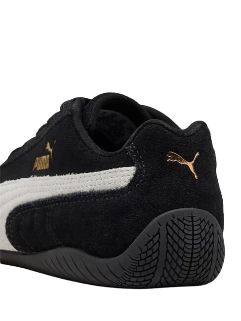 SPEEDCAT OG PS Baskets en cuir mixte noir et blanc - Chaussures de b&eacute;b&eacute;