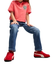 PUMA SPEEDCAT OG PS Baskets en cuir mixte pour toujours rouge et blanc - Chaussures de b&eacute;b&eacute; - 6
