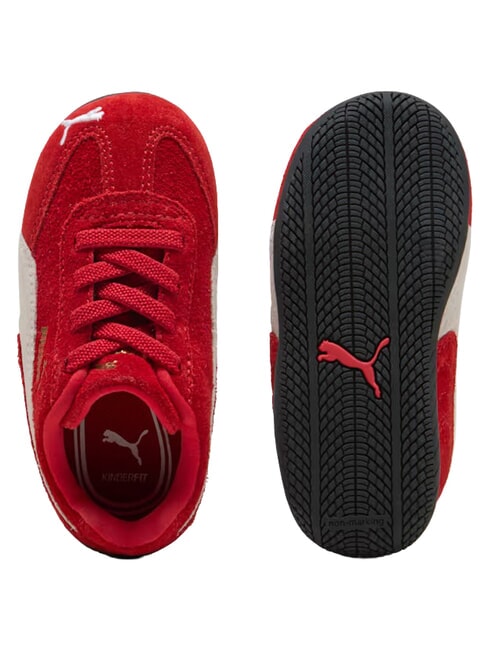 SPEEDCAT OG INF Baskets pour premiers pas pour toujours rouge et blanc - Chaussures de b&eacute;b&eacute;