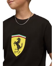 PUMA FERRARI T-shirt en coton &agrave; manches courtes noir - Tee-shirt enfant - 4