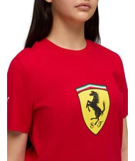 PUMA FERRARI T-shirt en coton &agrave; manches courtes rouge de course - Tee-shirt enfant - 4