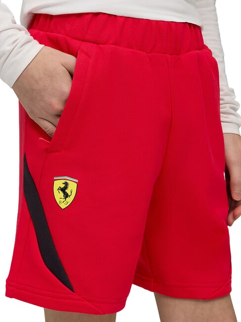 FERRARI Shorts rouge de course - Pantalons pour enfants