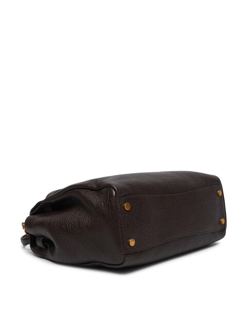 HAMILTON MODERNE Sac &agrave; main avec bandouli&egrave;re chocolat - Sacs pour Femme