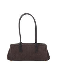 MICHAEL KORS LAILA Sac bandouli&egrave;re en cuir chocolat - Sacs pour Femme - 3