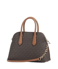 MICHAEL KORS FREDDIE M Sac &agrave; main avec bandouli&egrave;re brun/gland - Sacs pour Femme - 2