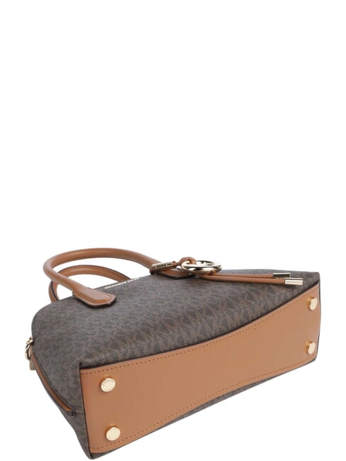 FREDDIE M Sac &agrave; main avec bandouli&egrave;re brun/gland - Sacs pour Femme