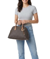 MICHAEL KORS FREDDIE L Sac &agrave; main avec bandouli&egrave;re brun/gland - Sacs pour Femme - 2