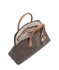 MICHAEL KORS FREDDIE L Sac &agrave; main avec bandouli&egrave;re brun/gland - Sacs pour Femme - 4